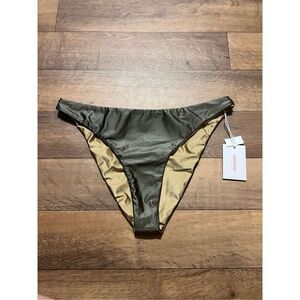 Good American Sage Green Bikini Bottom Woman’s Size 4 NEW